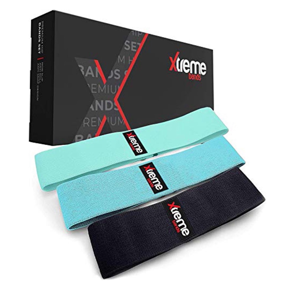 Xtreme Bands 3 Pack Resistance Bands for Hips, Legs, and Butt NWT